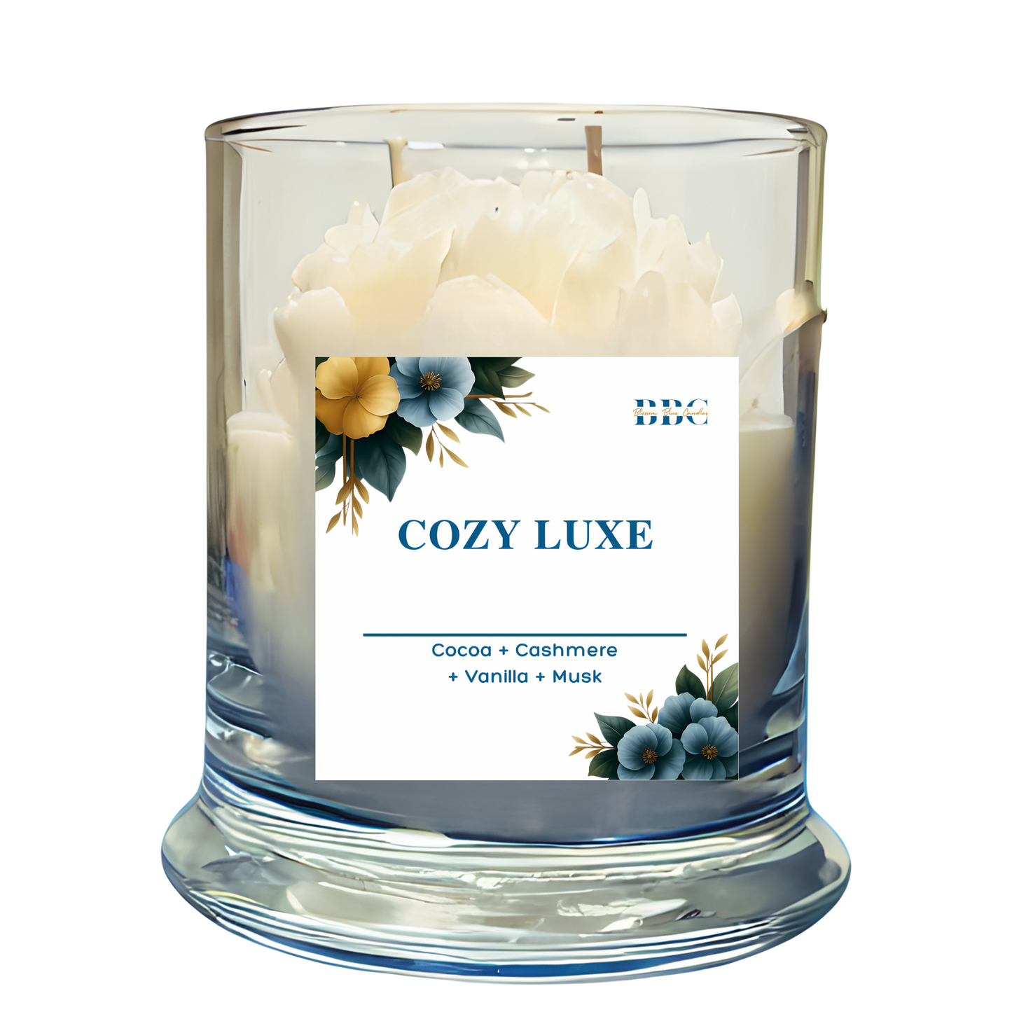 BBC Cozy Luxe candle – cocoa cashmere vanilla scent
