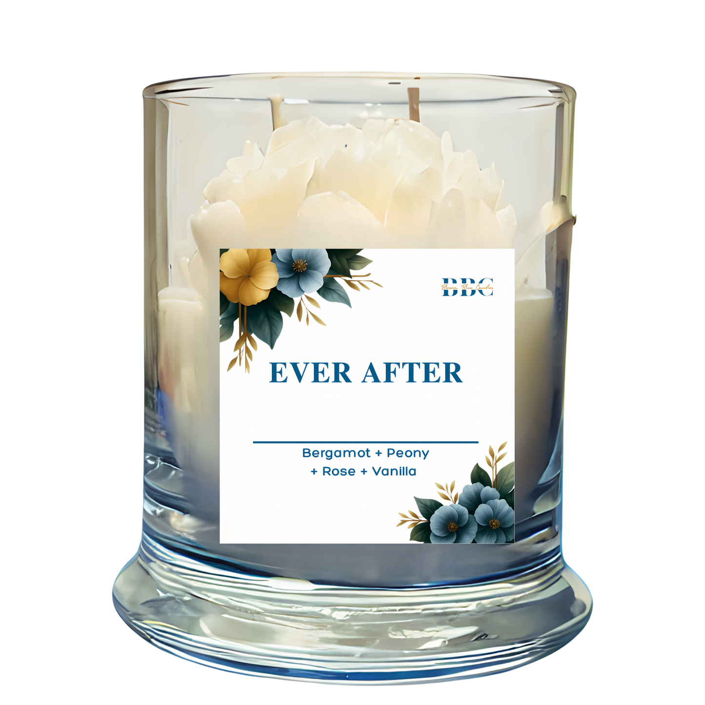 BBC Ever After candle – rose peony vanilla scent