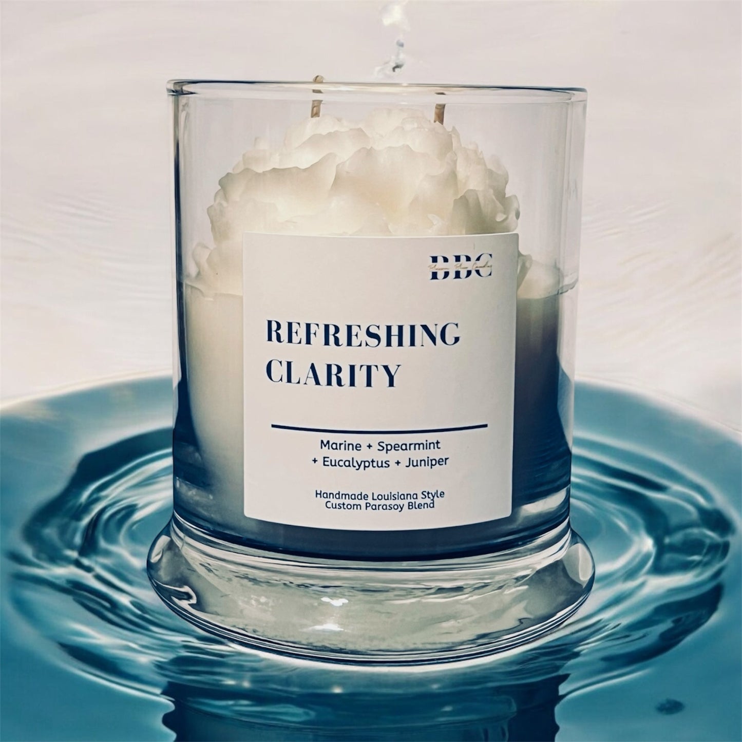 Refreshing Clarity Candle - Blossom Blue Candles