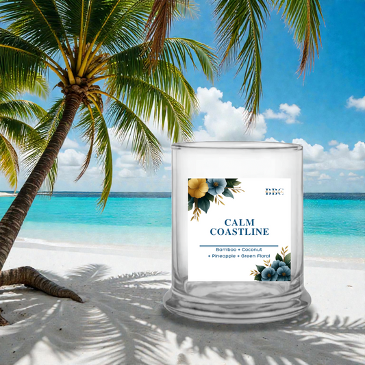 Bamboo with coconut; tropical, beach and ocean scents