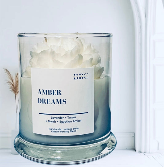 Amber Dreams Candle - Blossom Blue Candles