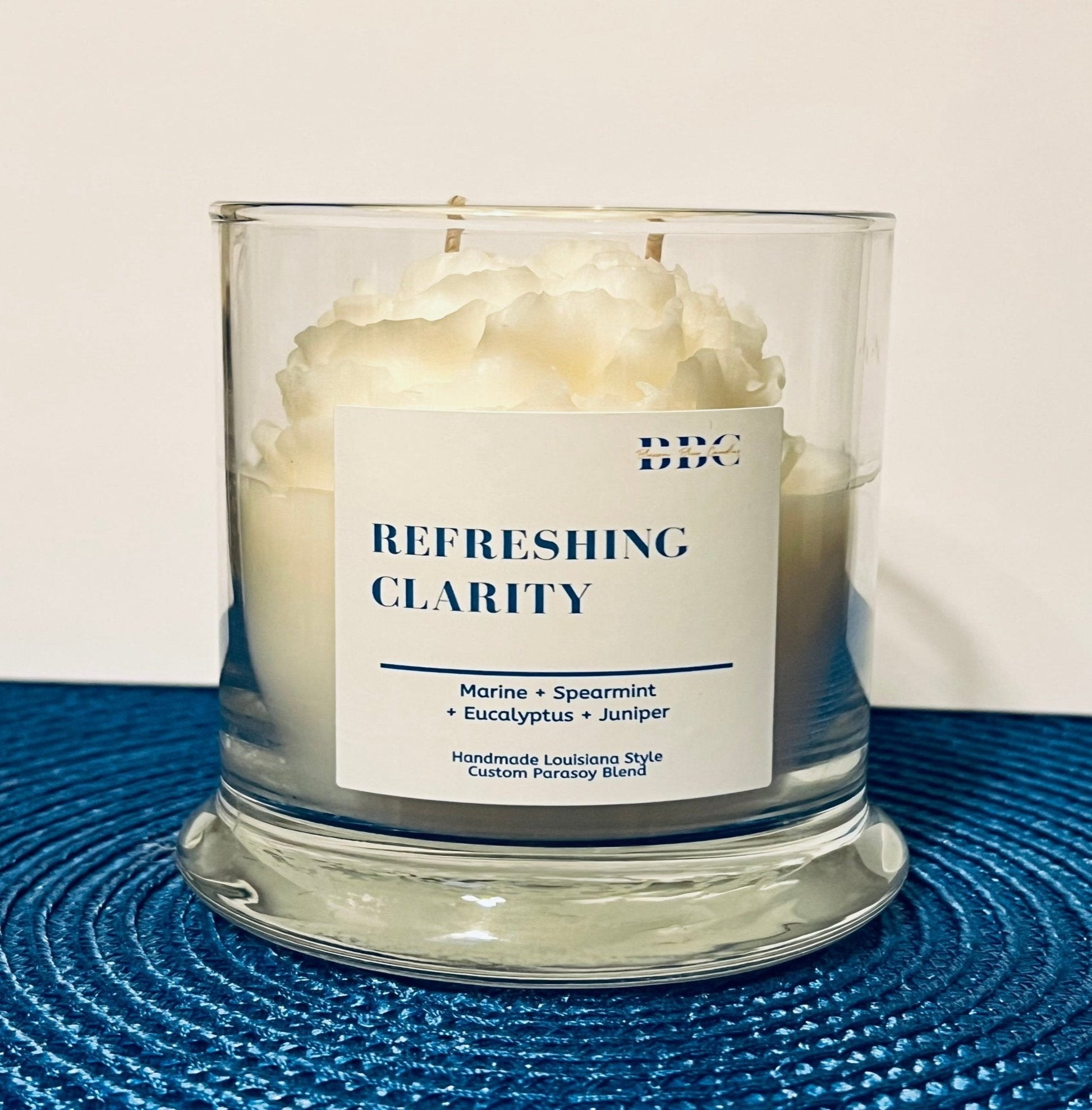 Refreshing Clarity Candle - Blossom Blue Candles
